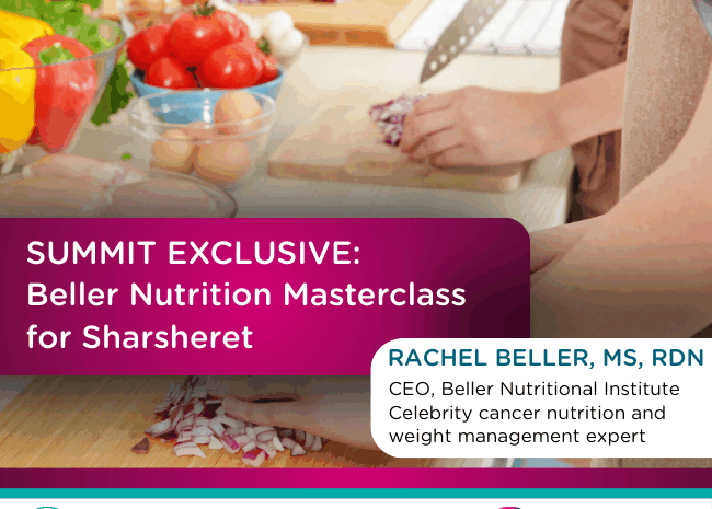 Beller Nutrition Master Class for Sharsheret